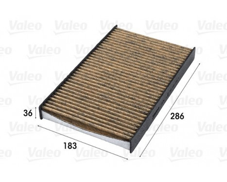 Filter, interior air CLIMFILTER SUPREME 701014 Valeo