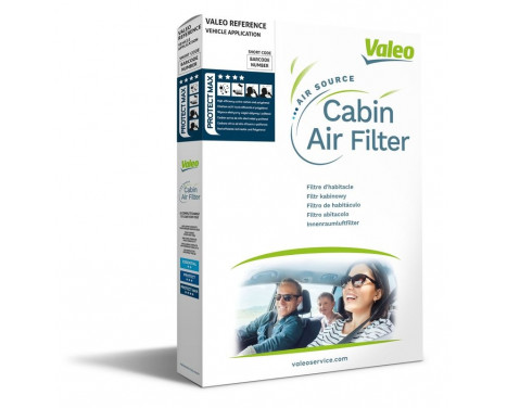 Filter, interior air VALEO PROTECT MAX 701031