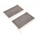 Filter set, cabin filter ADBP250014 Blue Print