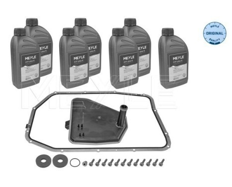 Article set, automatic oil change