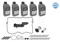 Article set, automatic oil change