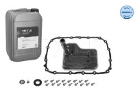 Article set, automatic oil change