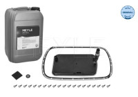 Article set, automatic oil change