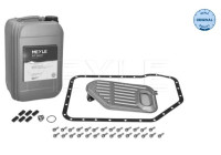 Article set, automatic oil change