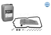 Article set, automatic oil change