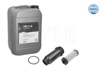 Article set, automatic oil change