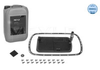 Article set, automatic oil change