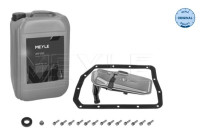 Article set, automatic oil change