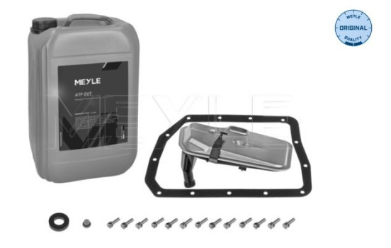 Article set, automatic oil change