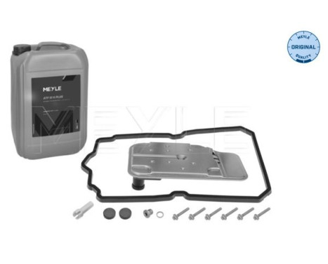 Article set, automatic oil change