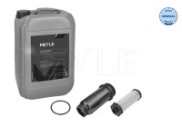 Article set, automatic oil change