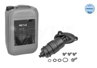 Article set, automatic oil change