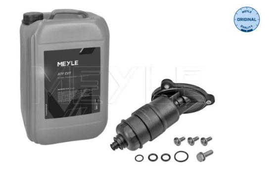 Article set, automatic oil change