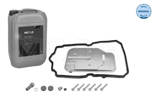 Article set, automatic oil change