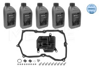 Article set, automatic oil change