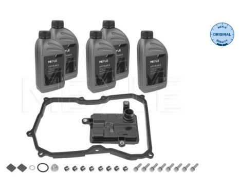 Article set, automatic oil change