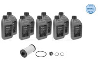 Article set, automatic oil change