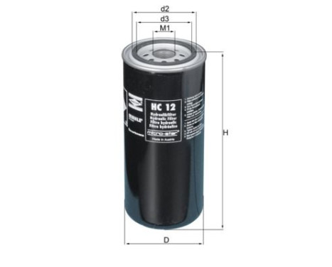 Filter, operating hydraulics HC 12 Mahle