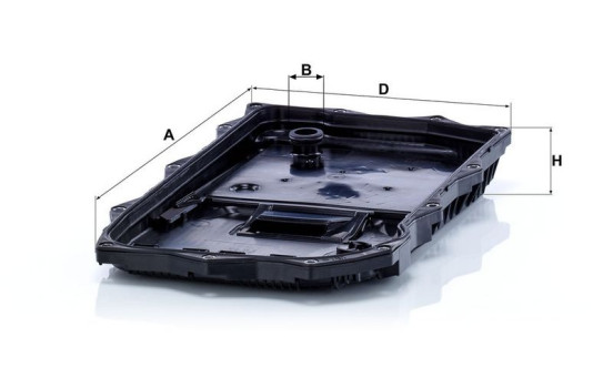 Hydraulic filter, automatic transmission H 50 004 Mann, Image 3
