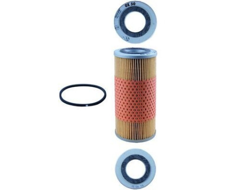 Hydraulic Filter, automatic transmission OX 50D Mahle, Image 2