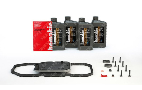 Parts kit, oil change of automatic gearbox