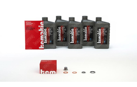 Parts kit, oil change of automatic gearbox