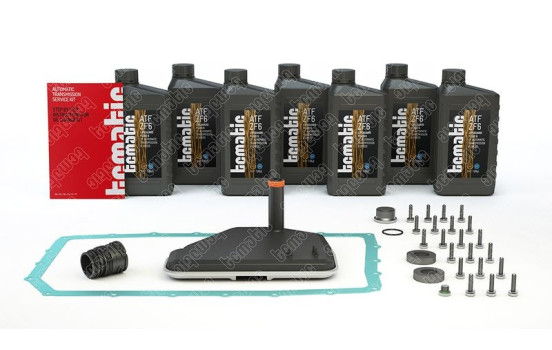 Parts kit, oil change of automatic gearbox