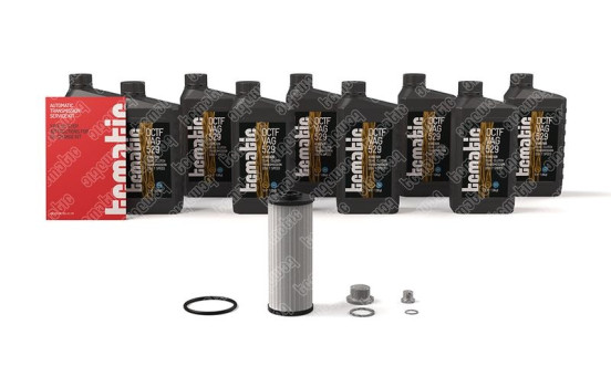 Parts kit, oil change of automatic gearbox