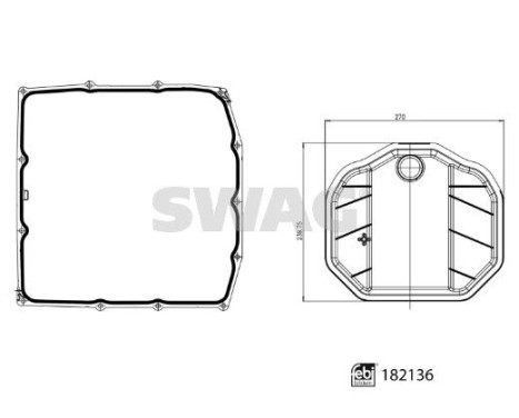 Transmission oil filter set, Image 3