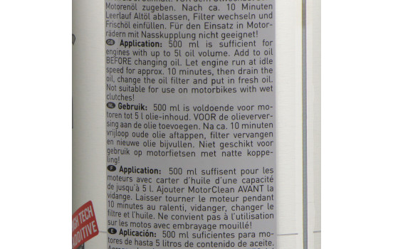 Liqui Moly Motor Cleaner Engine Flush 500 mL 1019, Image 2
