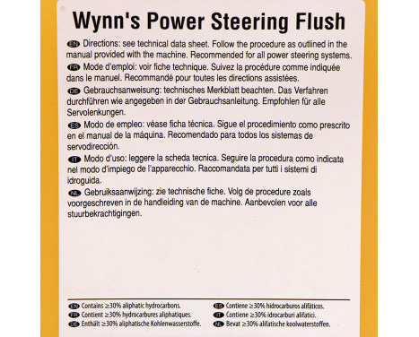 Wynn's Power Steering Cleaner 1.9L, Image 2