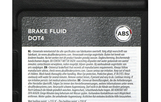Brake fluid ABS DOT 4 1L, Image 2