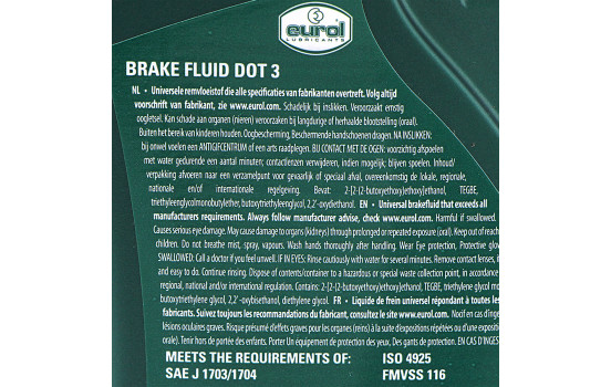 Brake fluid Eurol DOT 3 1L, Image 3