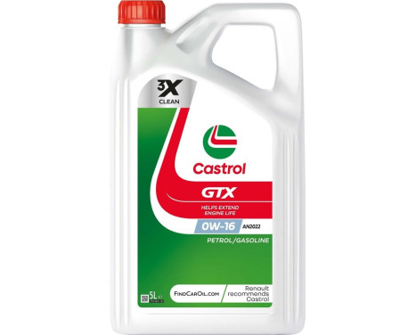 Engine oil Castrol GTX 0W-16 AN2022 5L, Image 2