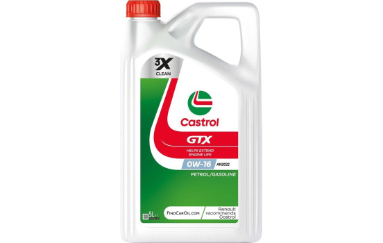 Engine oil Castrol GTX 0W-16 AN2022 5L, Image 2