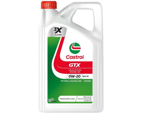 Engine oil Castrol GTX 0W-20 RN17 FE 5L