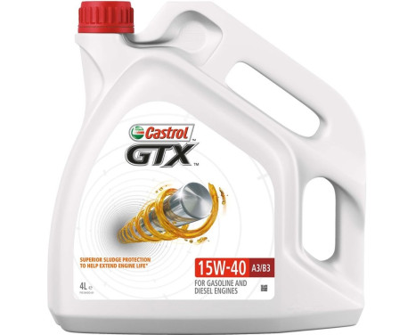Engine oil Castrol GTX 15W40 A3/B3 4L