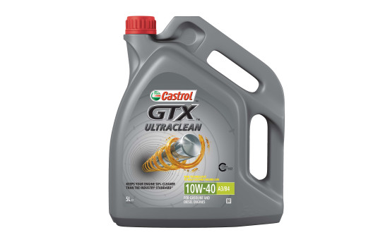 Engine oil Castrol GTX Ultraclean 10W40 A3/B4 5L, Image 4
