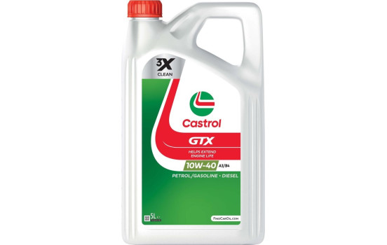 Engine oil Castrol GTX Ultraclean 10W40 A3/B4 5L, Image 5