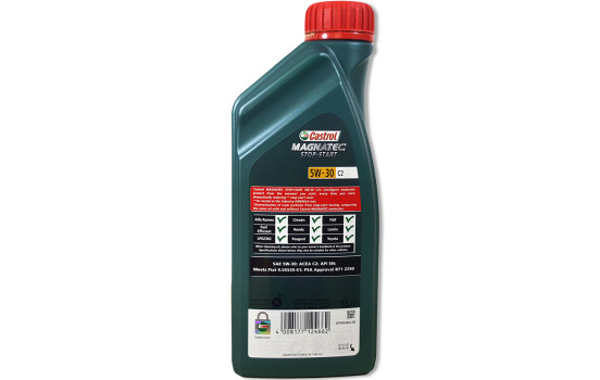 Engine oil Castrol Magnatec Stop-Start 5W-30 C2 1L, Image 2