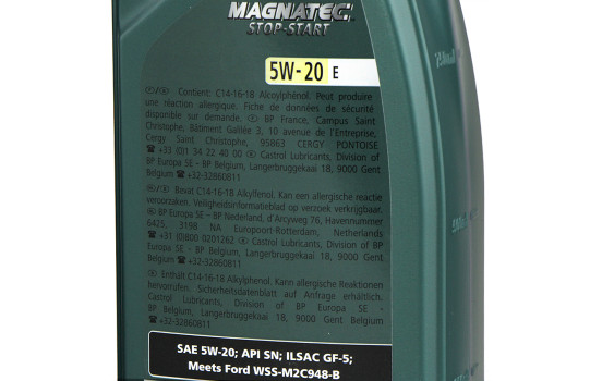 Engine oil Castrol Magnatec Stop-Start 5W20 E 1L, Image 2