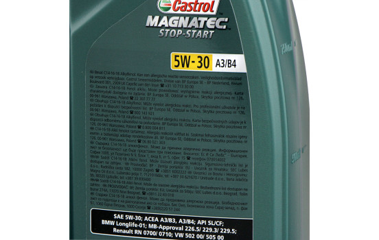 Engine oil Castrol Magnatec Stop-Start 5W30 A3/B3 1L, Image 5