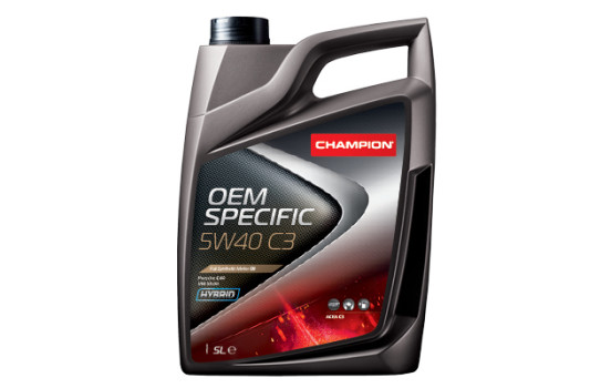 Engine Oil Champion OEM Specific 5W40 C3 5L, Image 2
