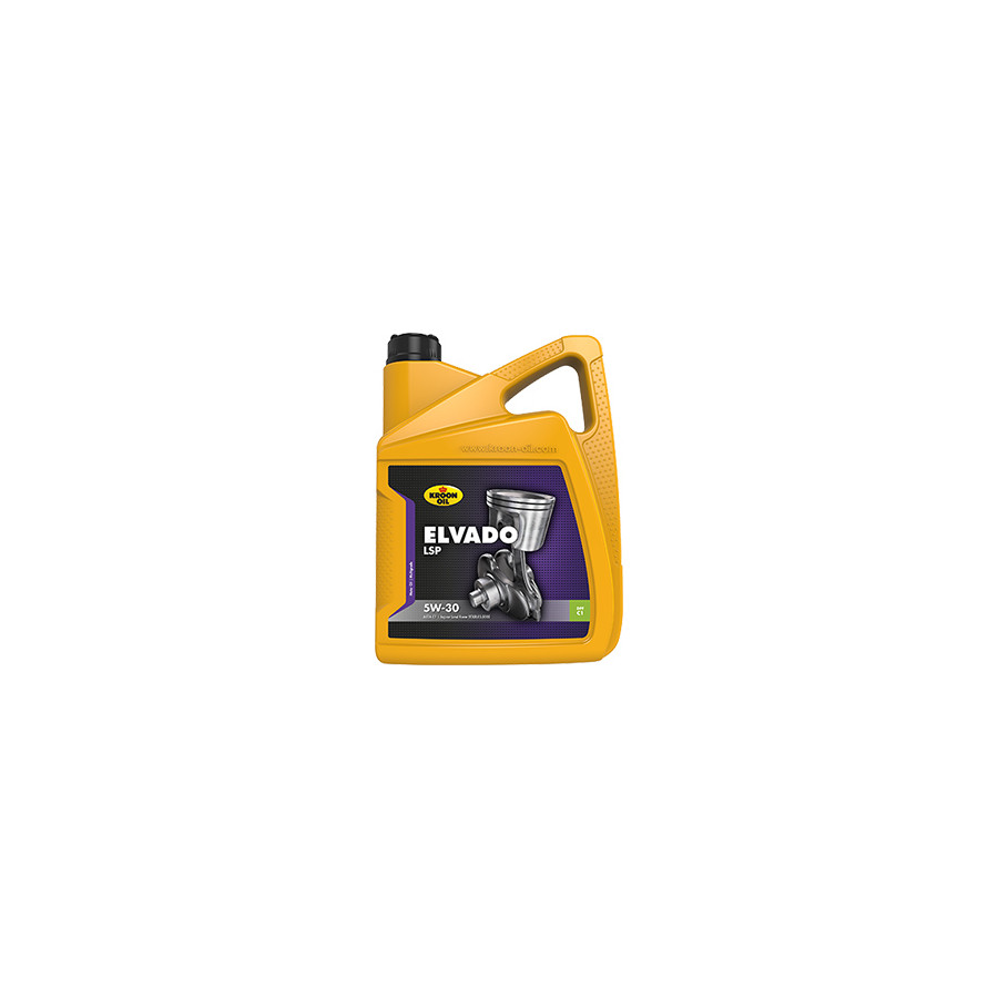 CARPOINT Kroon-Oil Duranza LSP 5W-30 Motoröl, 5 Liter – Synthetisch, Low-SAPS, Für Diesel Mit DPF
