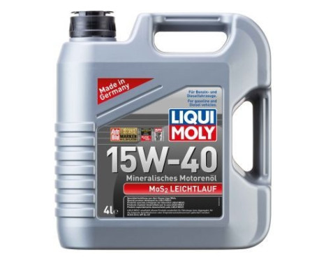 Engine oil Liqui Moly MOS2 Low-Friction 15W40 A3 4L
