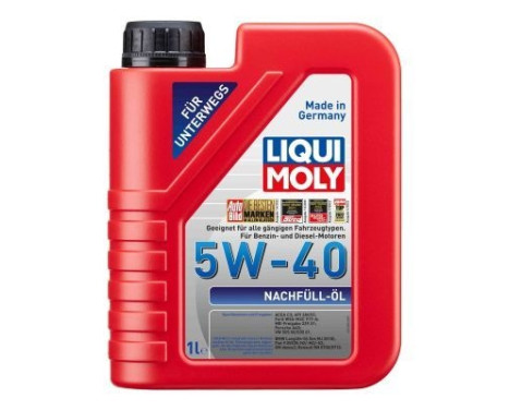 Engine oil Liqui Moly Refill oil 5W40 1L, Image 2