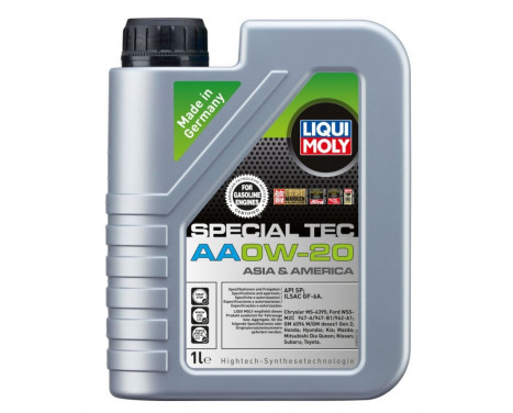 Engine oil Liqui Moly Special Tec AA 0W-20 4L