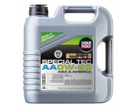 Engine oil Liqui Moly Special Tec AA 0W-20 4L, Image 2