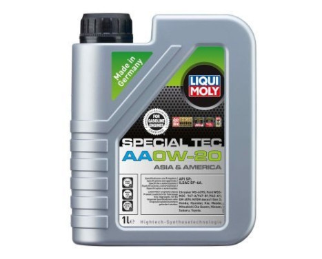 Engine oil Liqui Moly Special Tec AA 0W20 1L, Image 2