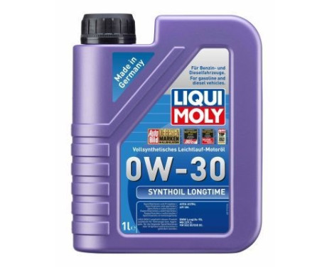 Engine oil Liqui Moly Synthoil Longtime 0W30 A3/B4 1L, Image 2